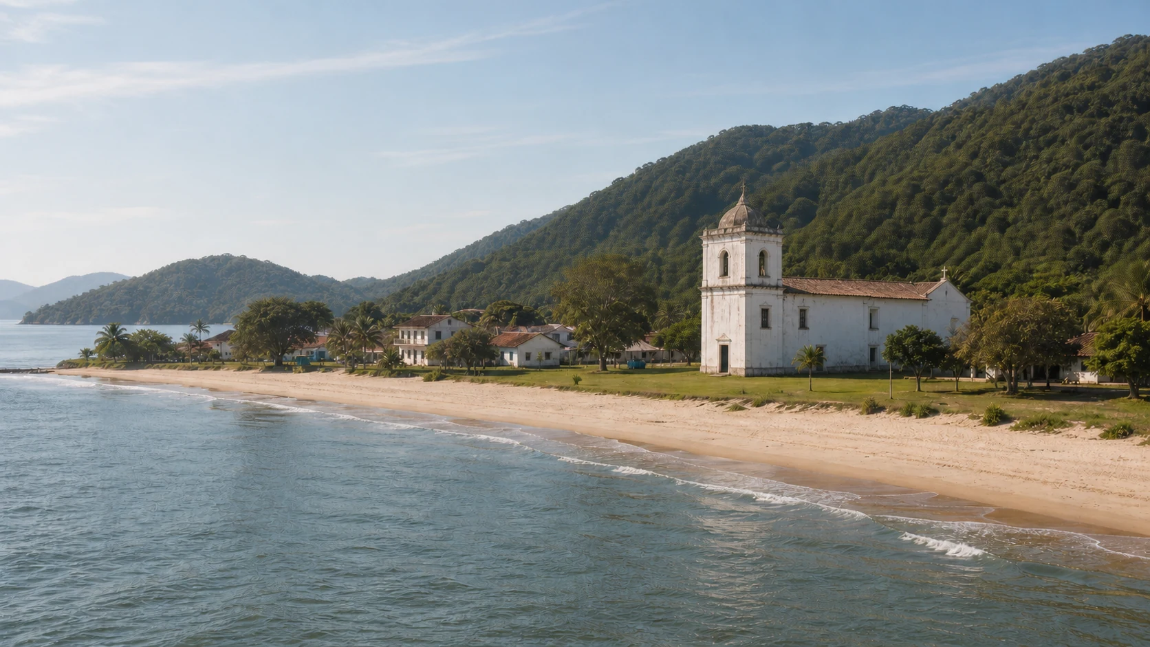 Praia da Vila Histórica de Mambucaba